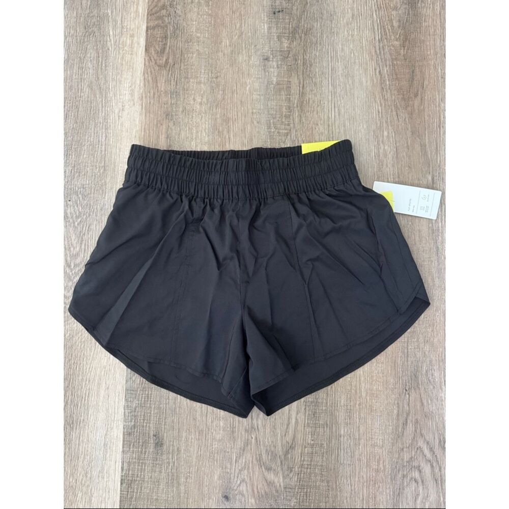 all in motion Black Women's Running Shorts with Elastic Waist